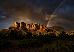 Радуга над горами